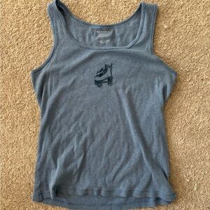 Printed Roller Skate Tank Top